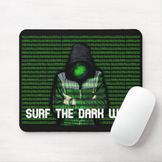 Surfen Sie im Dark Web 07062021 Mousepad (Mit Mouse)
