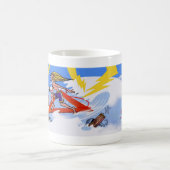 Surfen Sie im Dreieck Bermuda Tasse (Mittel)
