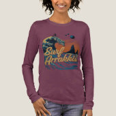 Surfen Sie in den Dünen von Arrakis Tri-Blend Shirt (Vorderseite)