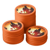 Surfen Sie Sunset Poker Chips für benutzerdefinier (Kollektion)
