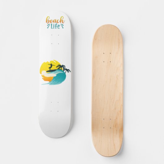 Surfen Skateboard (Vorderseite)