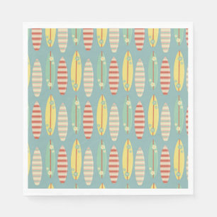 Surfen Sommersurf Boards Sommer Geburtstag Serviette