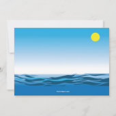 Surfen Spaß Geburtstagsparty Einladung (Rückseite)