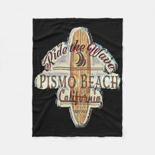 Surfen, Surfboard, Surfer Pismo Beach, Kalifornien Fleecedecke