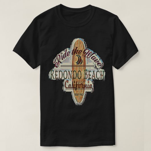 Surfen, Surfbrett, Not leidender Redondo B T-Shirt (Design vorne)