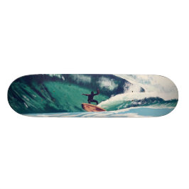 Surfen Surfer Ocean Beach Skate Board Skateboard