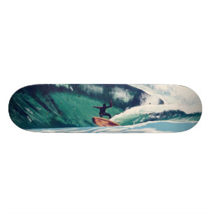 Surfen Surfer Ocean Beach Skate Board Skateboard