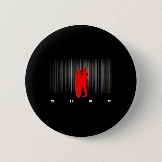 Surfen Surfer Welle Button (Vorderseite)