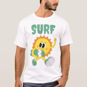 surfen T-Shirt (Vorderseite)