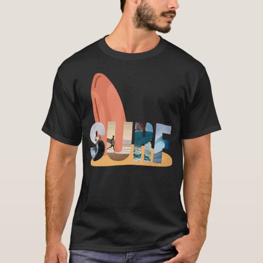 Surfen T-Shirt (Vorderseite)