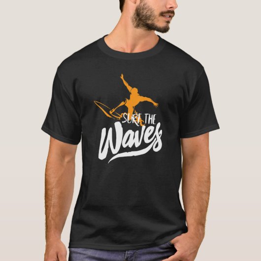 Surfen T-Shirt (Vorderseite)
