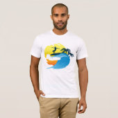 Surfen T-Shirt (Vorne ganz)