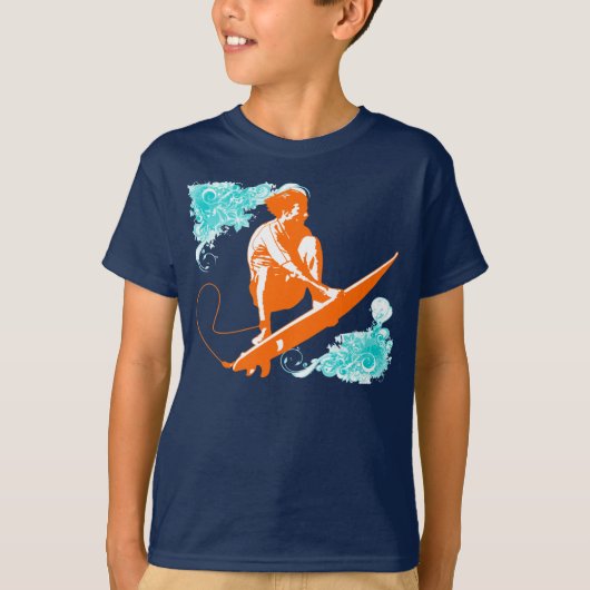 Surfen T-Shirt (Vorderseite)