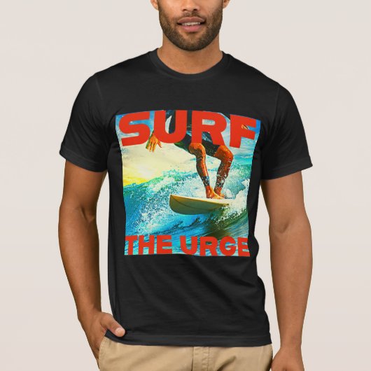 Surfen T-Shirt (Vorderseite)