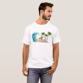 Surfen T-Shirt (Vorne ganz)