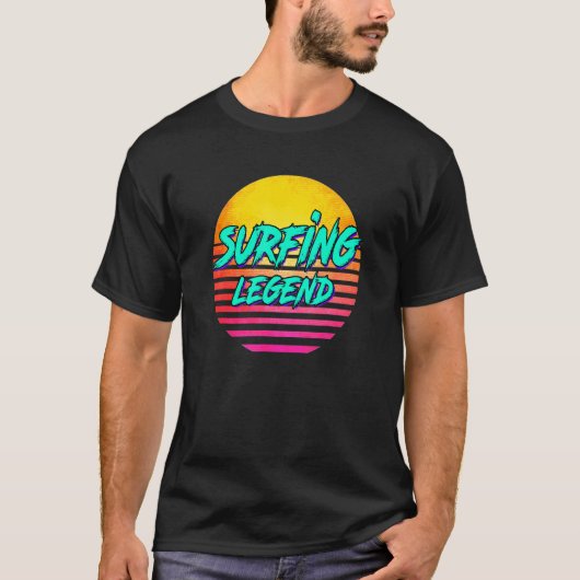 Surfen T-Shirt (Vorderseite)