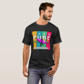 Surfen Typ Cali Beaches Surf T-Shirt (Vorne ganz)