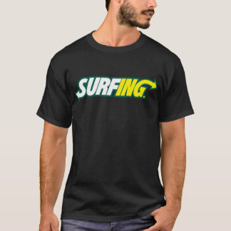 Surfen/U-Bahn-T - Shirt