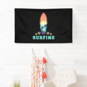 Surfen und Blume Banner (Insitu)
