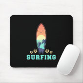 Surfen und Blume Mousepad (Mit Mouse)