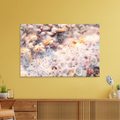 Surfen und Muscheln auf der Insel Sanibel Leinwanddruck (Insitu (Wohnzimmer))