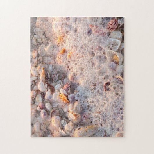 Surfen und Muscheln auf Sanibel Island Puzzle (Vertikal)