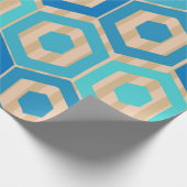 Surfen und Sand Geschenkpapier (Ecke)