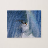 Surfen unter Regenbogen-Puzzlespiel Puzzle (Horizontal)