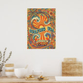 Surfen USA V09 Poster (Küche)