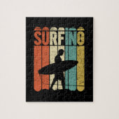 Surfen Vintag Puzzle (Vertikal)