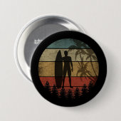 SURFEN VINTAGE BUTTON (Vorne & Hinten)