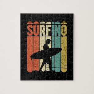 Surfen Vintage Puzzle