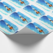 Surfen von 1 Packpapier (Ecke)