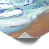 Surfen von Angel Raphael Riding Healing Waves Poster (Ecke)