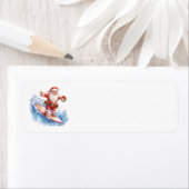 Surfen von Santa Address Labels (Insitu)