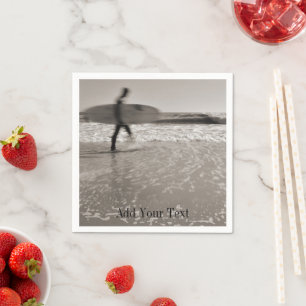 Surfen von Shirley Taylor Paper Napkins Serviette