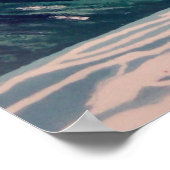 Surfen vor der Küste von Kalifornien Big Sur Poster (Ecke)