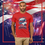 Surfen vor Ort T-Shirt<br><div class="desc">Feiern Sie den Unabhängigkeitstag mit diesem Spaß Patriotic Surfing USA T - Shirt.</div>