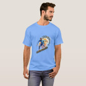 Surfen : Wellen reiten, Sonnenuntergänge jagen. T-Shirt (Vorne ganz)