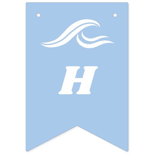 Surfen zum Geburtstag , der große Wimpelkette (Zweite Fahne)