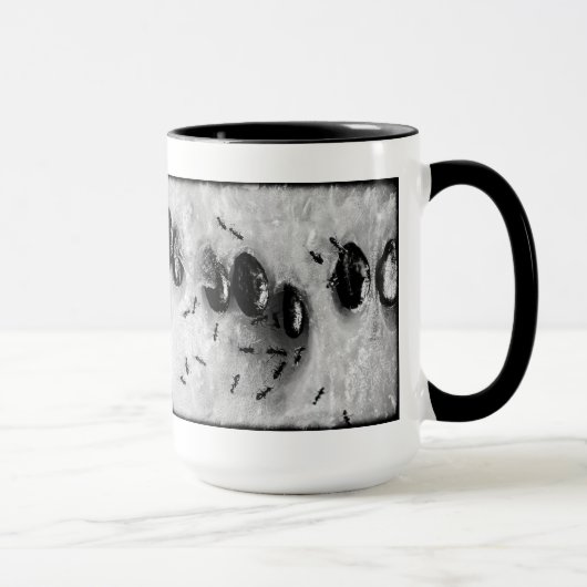 surfende Ameisen Tasse (Rechts)