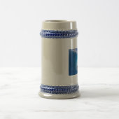 Surfende Delphine Bierglas (Mittel)