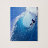 Surfende Delphine Puzzle (Vertikal)