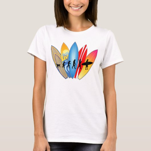 Surfende Evolution T-Shirt (Vorderseite)