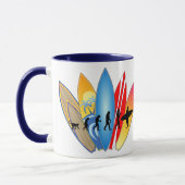 Surfende Evolution Tasse (Links)