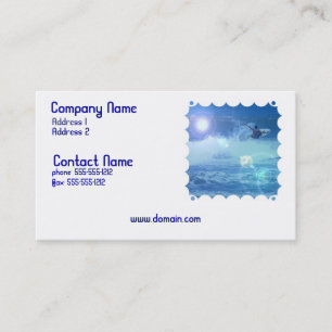 Surfende extreme Visitenkarte