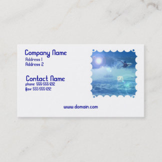 Surfende extreme Visitenkarte