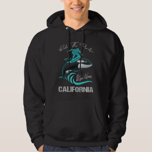 SURFENDE FAHRT KALIFORNIENS DIE PAZIFISCHEN HOODIE