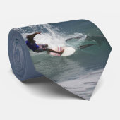 Surfende Freunde Krawatte (Gerollt)