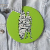 Surfende Halloween-Mama Button (Beispiel)